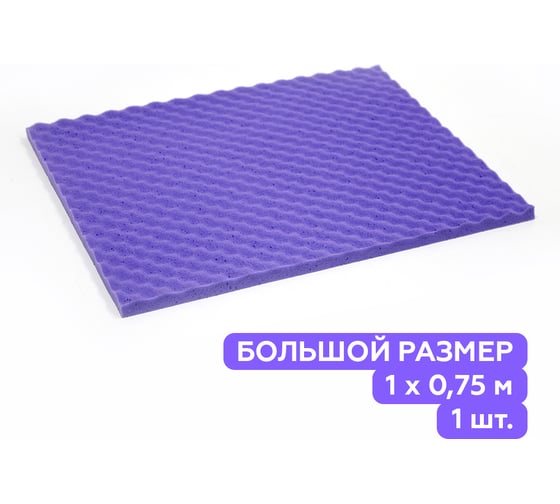 Изображение товара Звукопоглощающий материал STP Biplast 15 Wave (1шт-уп) 10666-001-11