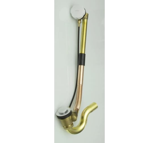 Изображение товара Обвязка для ванны латунная полуавтоматическая ViEir белая, VRQ30-YF