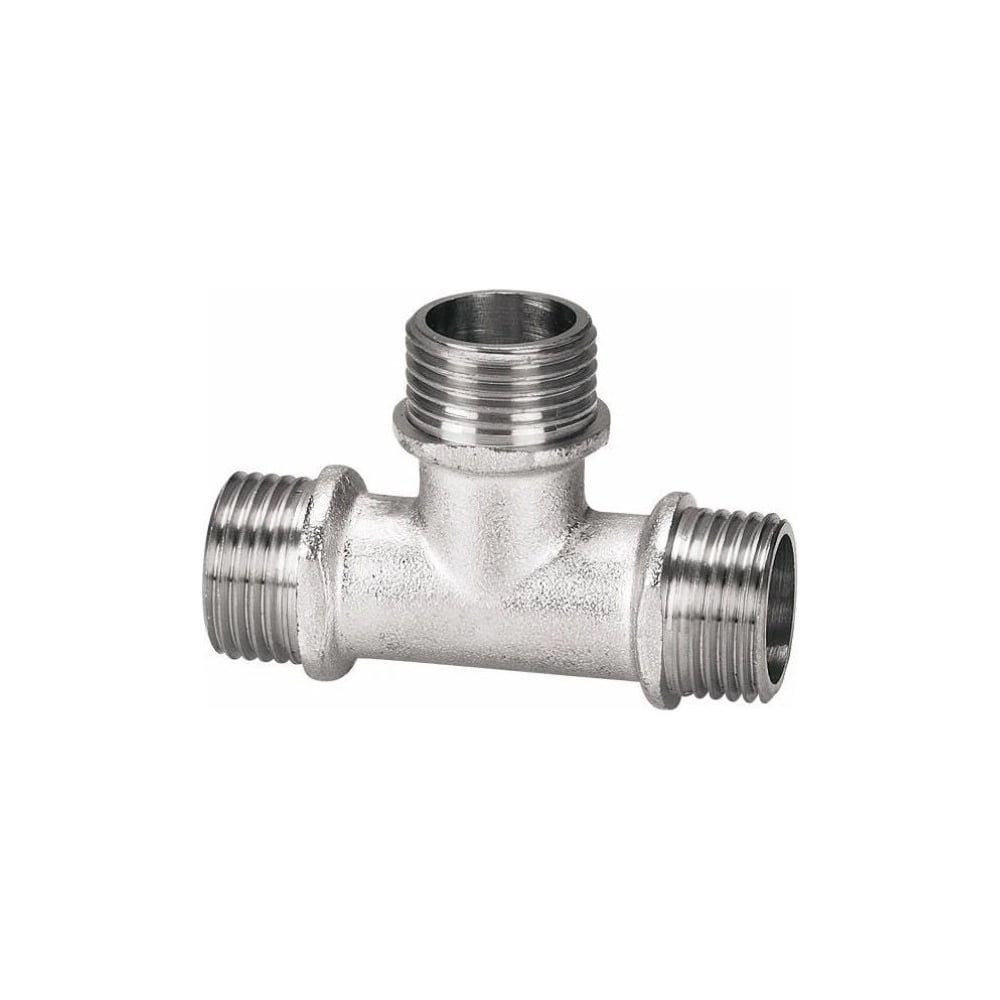 Изображение товара Тройник никелированный ViEiR 3/4-3/4-3/4 для систем водоснабжения и отопления