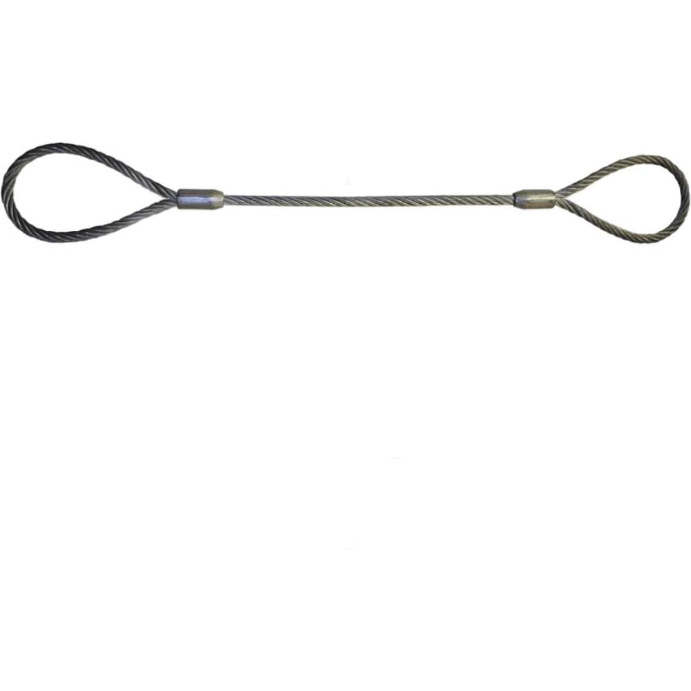 Изображение товара Грузовой буксировочный трос стальной GPR 12 т 10 м Ø 15 мм втулка