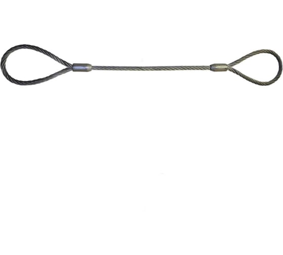 Изображение товара Трос стальной буксировочный GPR ООО ГРУЗОПОДЪЕМНЫЕ РЕШЕНИЯ  16.8 т/6 м, Ø 18 мм втулка 4631179072374