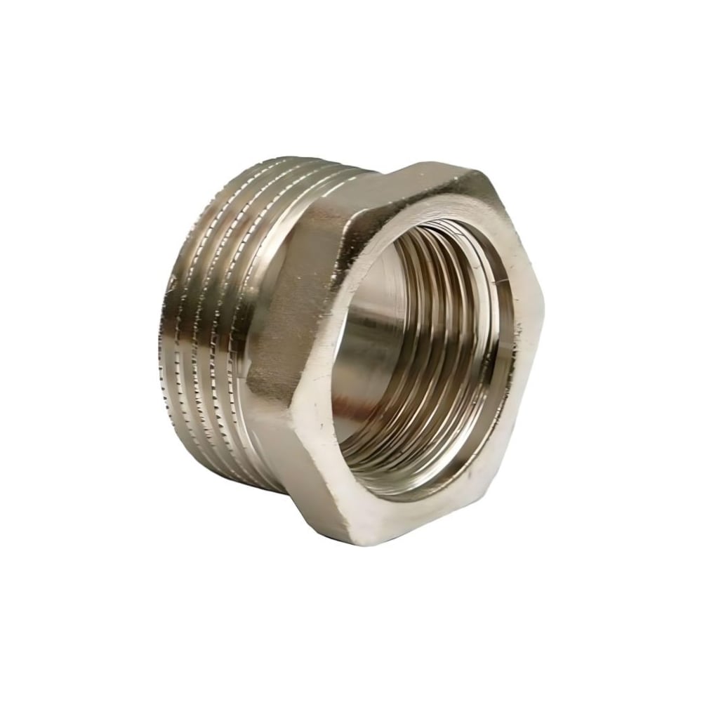 Изображение товара Футорка никелированная ViEiR 11/2 гайка x 2 штуцер BXHFN87