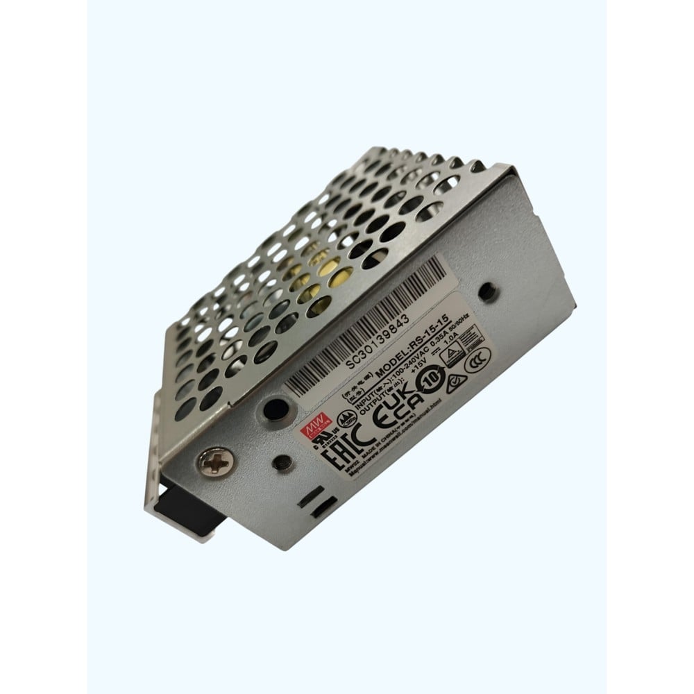 Изображение товара Источник питания Mean Well AC/DC RS-15-15 для электроламп и модулей