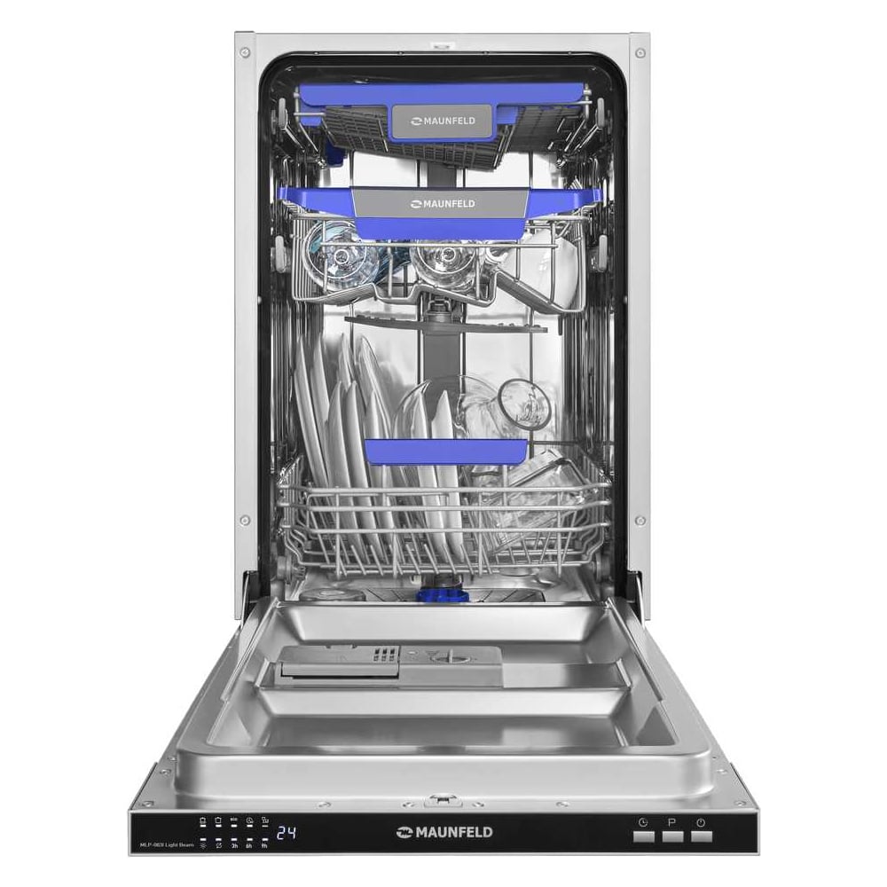Изображение товара Посудомоечная машина MAUNFELD MLP-083I Light Beam встроенная 10 комплектов