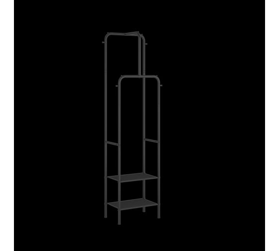 Изображение товара Вешалка гардеробная ЗМИ Забота 12 черный ВГАЗ12  Ч