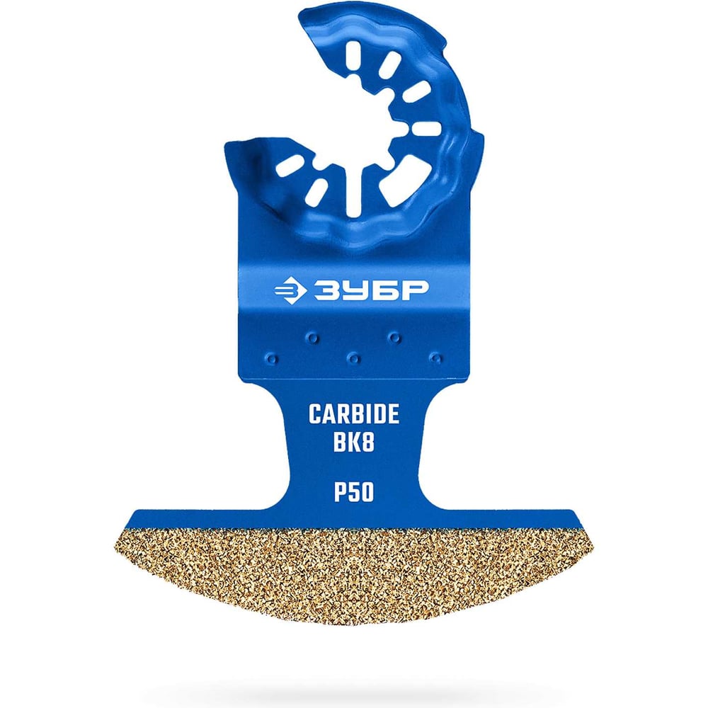 Изображение товара Полотно Зубр CARBIDE ВК8 Р50 70x2.2 мм для керамики кирпича пенобетона
