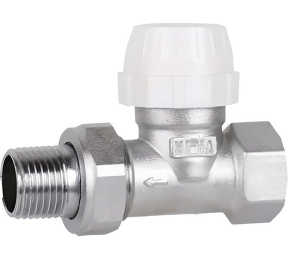 Изображение товара Вентиль термостатический прямой ViEiR верхний 1/2 для автоматического контроля температуры радиатора VR282