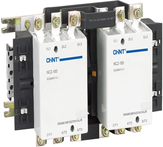 Изображение товара Контактор CHINT NC2-225NS реверс 225А 230В/АС3 50Гц (R) 235908