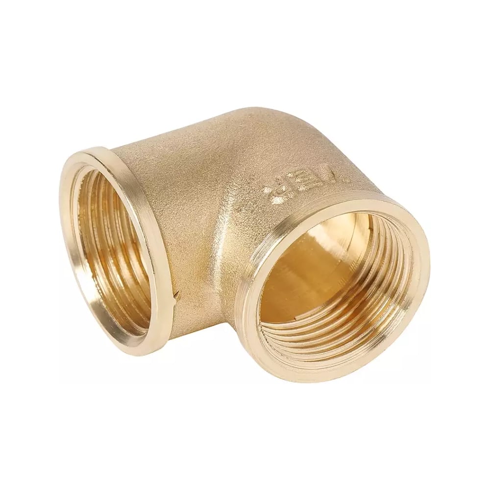 Изображение товара Уголок латунный VIEIR LF88 2 гайка × 2 гайка 90 градусов профессиональный