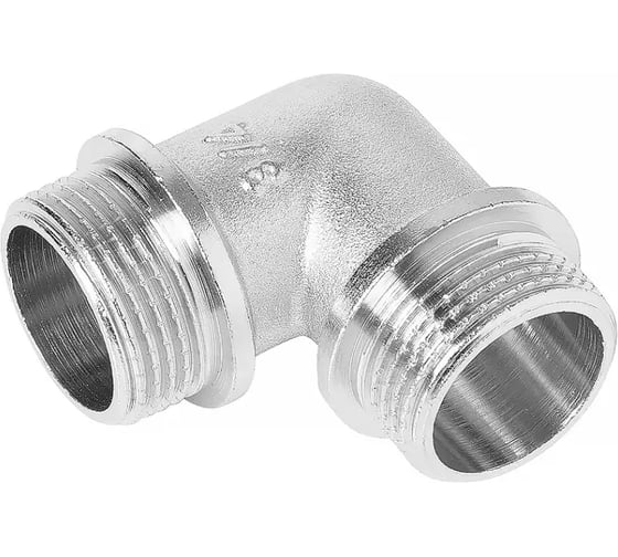 Изображение товара Уголок никелированный VIEIR 1/2 штуцер × 1/2 штуцер для монтажа наружной резьбы LHHN33