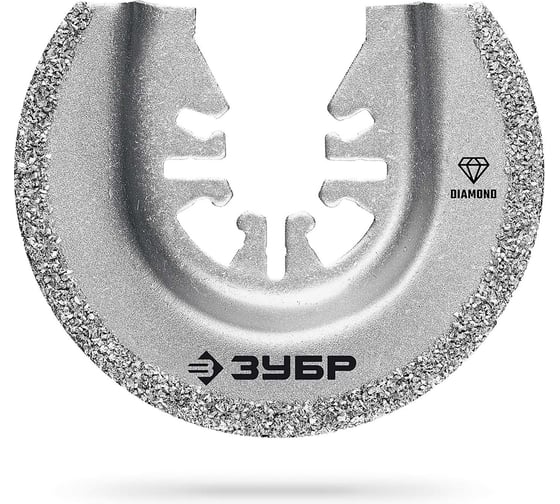 Изображение товара Полотно пильное ЗУБР Diamond UniLock 65x2.0 мм с алмазным зерном Р50 15554-65