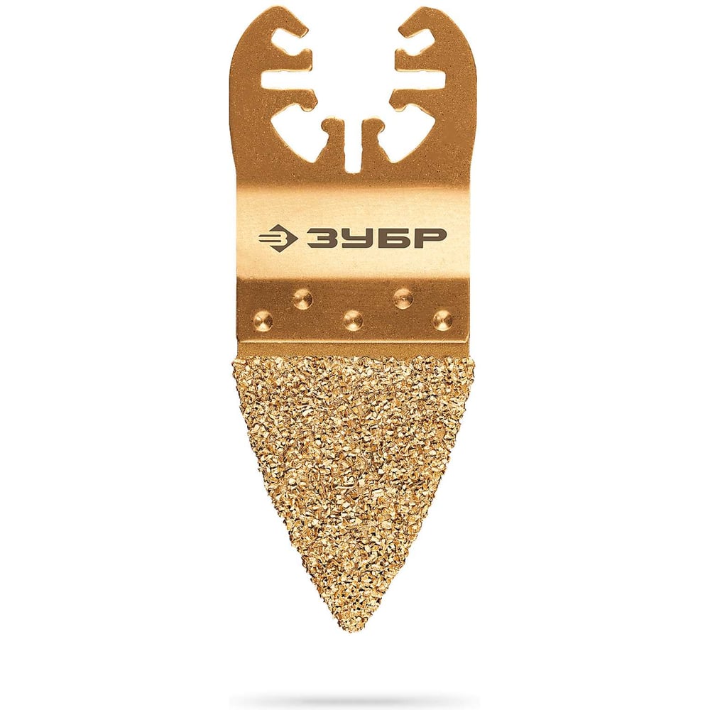 Изображение товара Дельтовидное полотно ЗУБР Carbide UniLock ВК8 Р40 35x40 мм