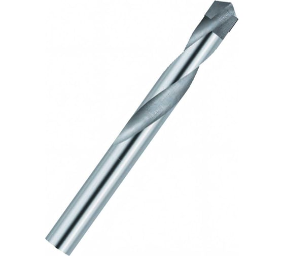 Изображение товара Сверло по металлу твердосплавное с напаянной пластиной цх (8.50x52x95 мм; ВК8; укороченное; DIN 8037; ГОСТ 22735-77) ИНСТУЛС 00001178007