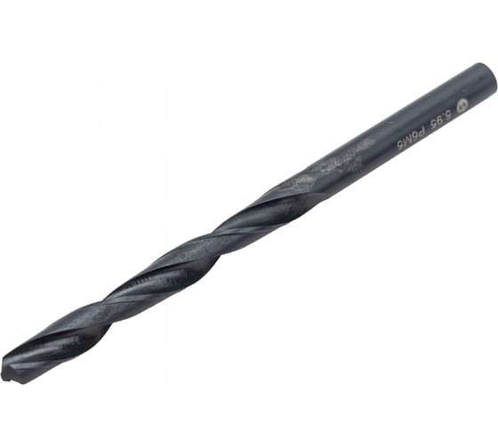 Изображение товара Сверло по металлу средняя серия цх (5.95x57x93 мм; Р6М5; ГОСТ 10902-77) ИНСТУЛС 00001585804