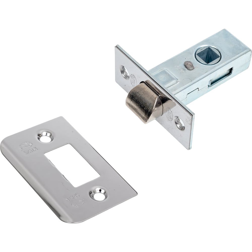 Изображение товара Дверная защелка Amig никель 6-35 NI для межкомнатных дверей сталь хром