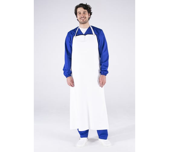 Изображение товара Фартук для пищевой промышленности Факел тип Б, белый 87480553