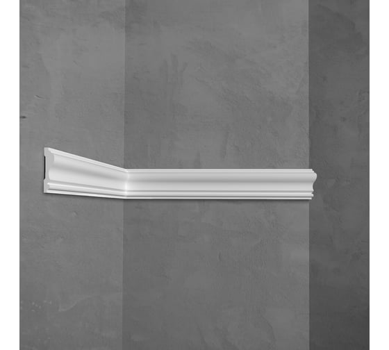 Изображение товара Молдинг Stenopol 66х16х2000 мм под покраску C722