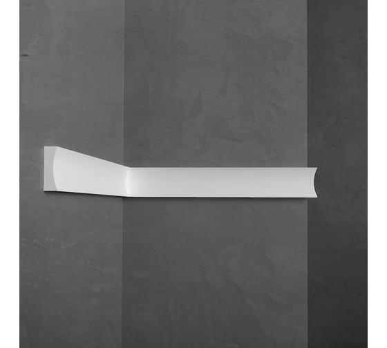 Изображение товара Молдинг Stenopol 25х8х2000 мм под покраску C746