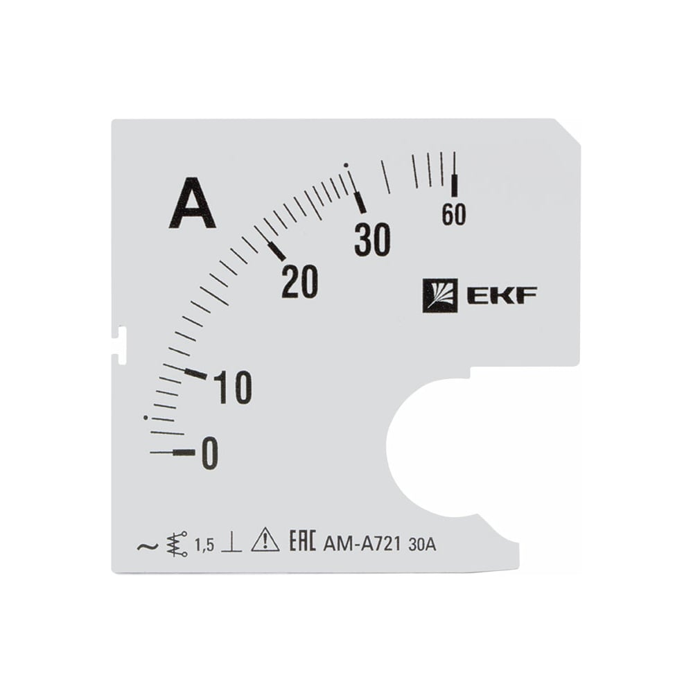 Изображение товара Шкала сменная PROxima 30/5А-1,5 для A721 EKF