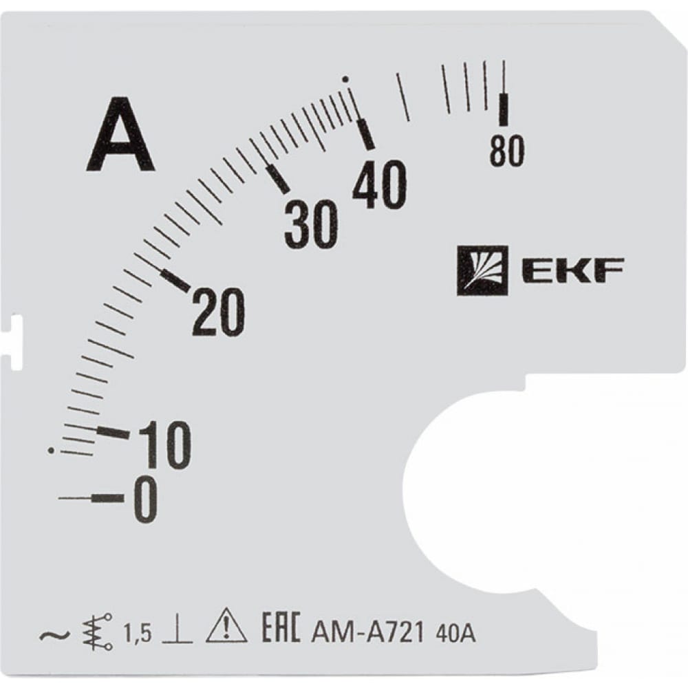 Шкала сменная для A721 EKF шкала сменная для a961 ekf