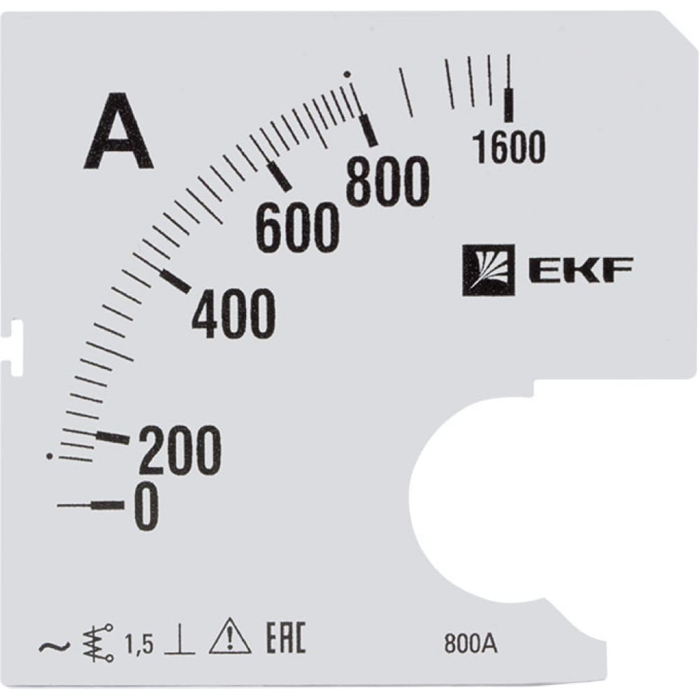 Шкала сменная для A961 EKF шкала для определения размера кабеля cimco
