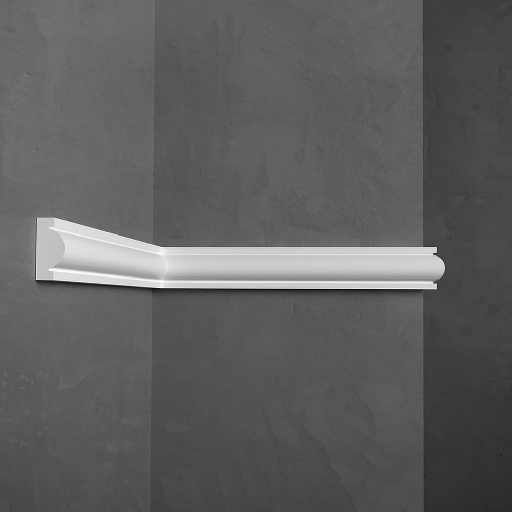 Изображение товара Молдинг Stenopol 30х14х2000 мм под покраску влагостойкий ударопрочный