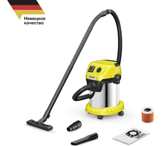 Изображение товара Хозяйственный пылесос Karcher WD 3 P S V-17/4/20 1.628-190.0
