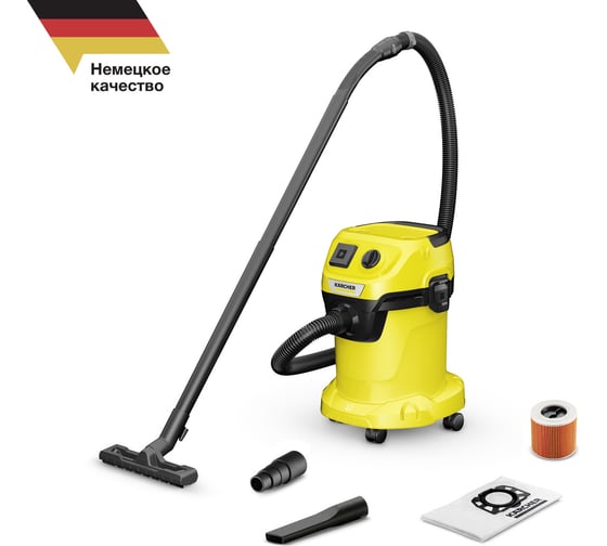 Изображение товара Хозяйственный пылесос Karcher WD 3 P V-17/4/20 1.628-170.0