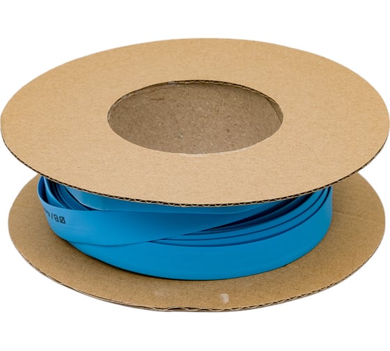 Изображение товара Термоусадочная трубка TDM ELECTRIC ТУТнг 8/4 синяя в коробке, упаковка 10 метров SQ0518-0418