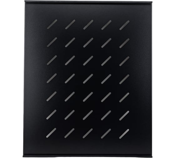 Изображение товара Перфорированная полка Cabeus глубиной 600 мм для напольных шкафов глубиной 800 мм SH-J018-FC-800m-BK