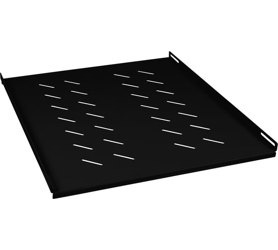 Изображение товара Перфорированная полка Cabeus глубиной 600 мм для напольных шкафов с глубиной 800 мм SH-J018-FC-800m-100KG-BK