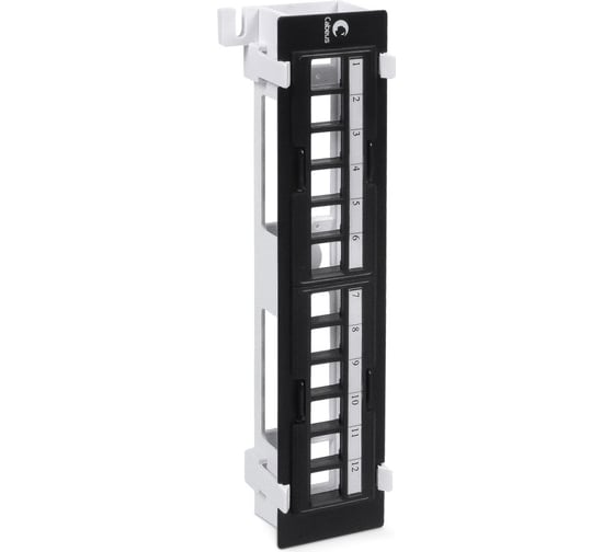 Изображение товара Модульная настенная патч-панель Cabeus, 12 портов PLB-12-WL