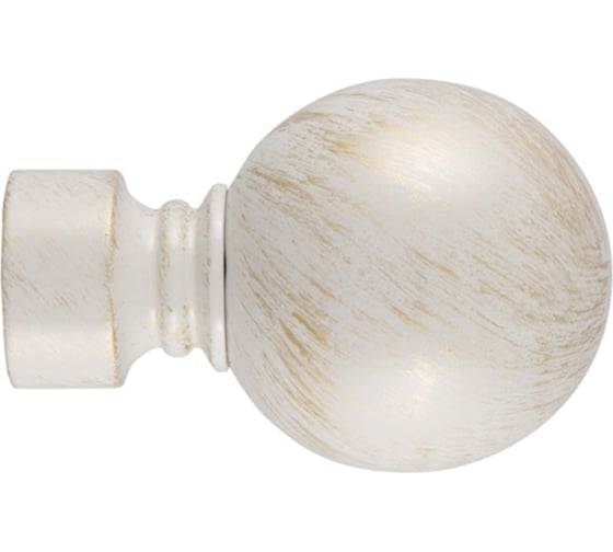 Изображение товара Наконечник Peora Шар белое золото 28 мм 2 шт WG 66127