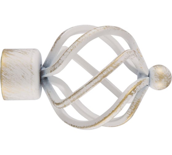 Изображение товара Наконечник Peora Булава белое золото 28 мм 2 шт WG 62751