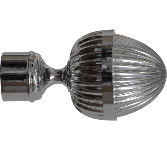 Изображение товара Наконечник Peora Жёлудь хром глянец 28 мм 2 шт PC 57031