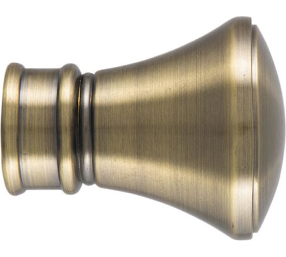 Изображение товара Наконечник Peora Грань золото антик 28 мм 2 шт AB 63930