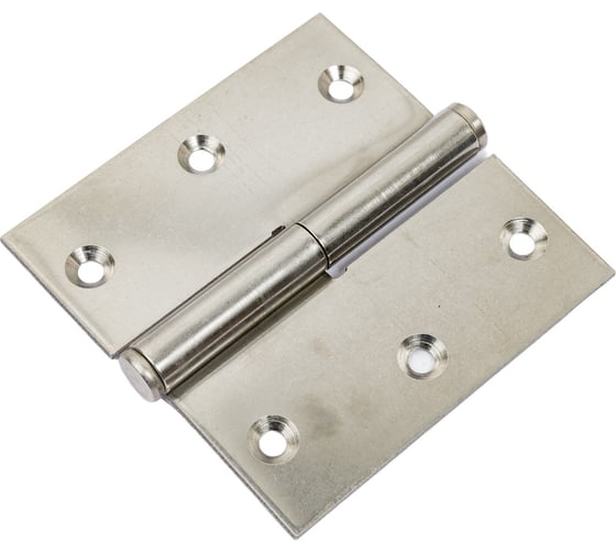 Изображение товара Петля VORMANN дверная, разъемная, 90х90 мм, левая, нержавеющая сталь 010871090