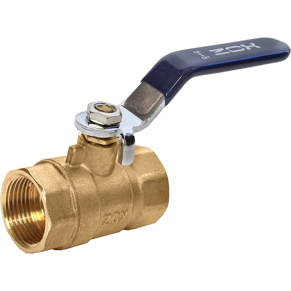 Изображение товара Шаровой кран ZOX 1 дюйм вн/вн рукоятка 519288 водяной запорный клапан