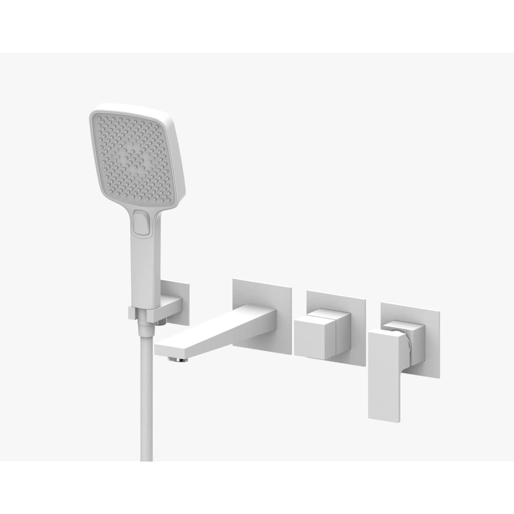 Изображение товара Встроенный смеситель для ванны ViEiR белый однорычажный V393536-F