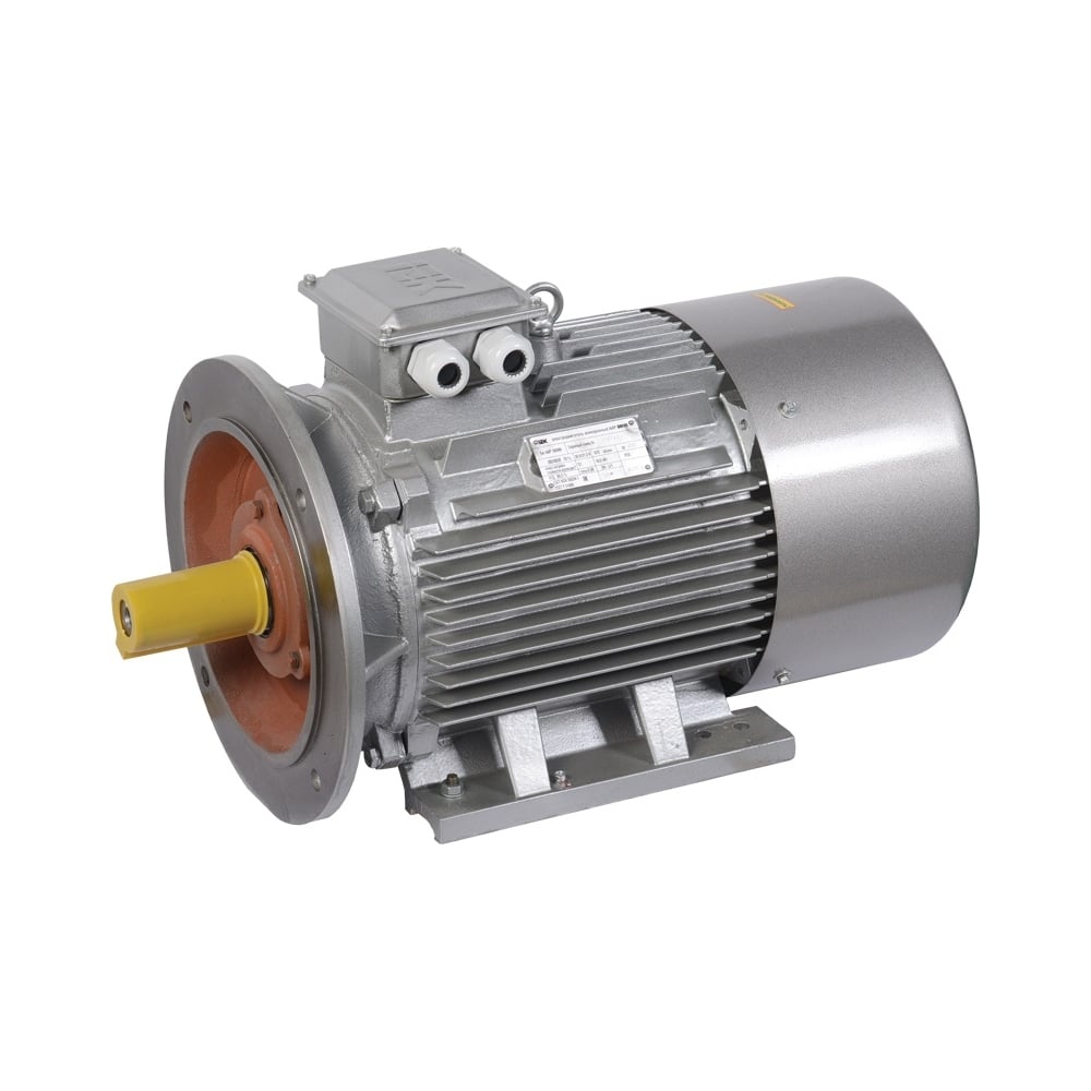Изображение товара Трехфазный электродвигатель IEK 22 кВт АИР 180S4 660 В с IP55 и высокой эффективностью