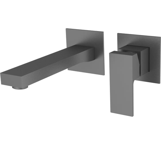 Изображение товара Смеситель встроенный для раковины ViEiR графит скрытый монтаж V393513-G