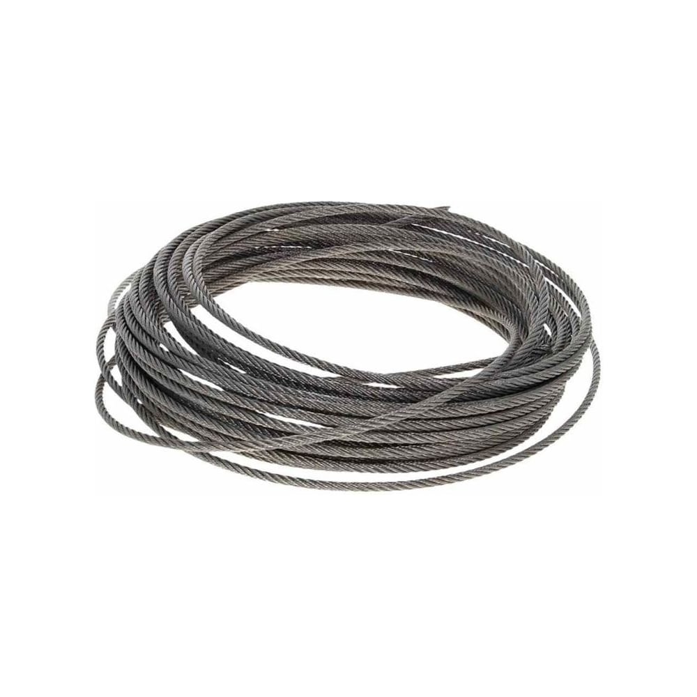 Изображение товара Стальной канат GPR Ø 6,2 мм 550 м черный ГОСТ 2688-80