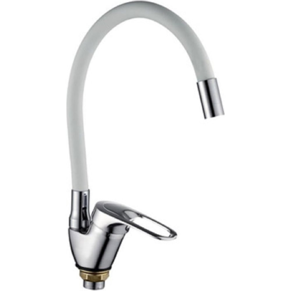 Изображение товара Смеситель для кухни ALOUTE хром с гибким изливом A3193 для современного интерьера