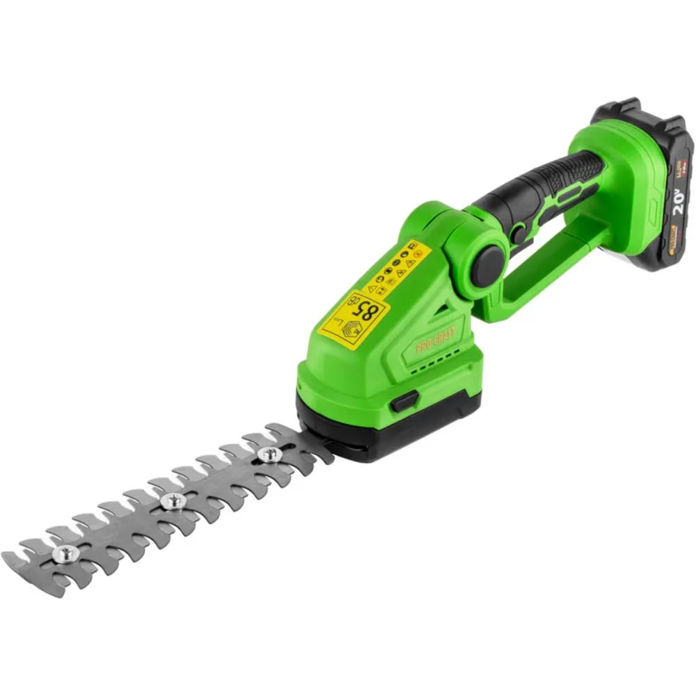 Изображение товара Аккумуляторные ножницы-кусторез PROCRAFT PGH2100 20В 150 мм
