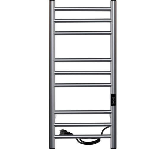 Изображение товара Электрический полотенцесушитель INDIGO Line Trinity (electro) 70/30 (таймер, скр.монтаж, унив.подкл.R/L, Graphite Metallic) LСLTE70-30GFMRt