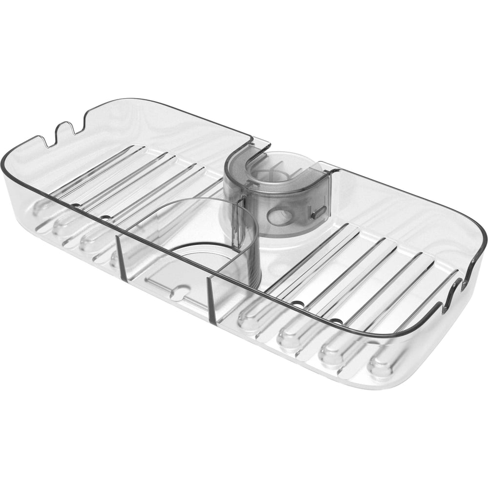 Изображение товара Полка на душевую штангу Полимербыт 430550000 современная и практичная