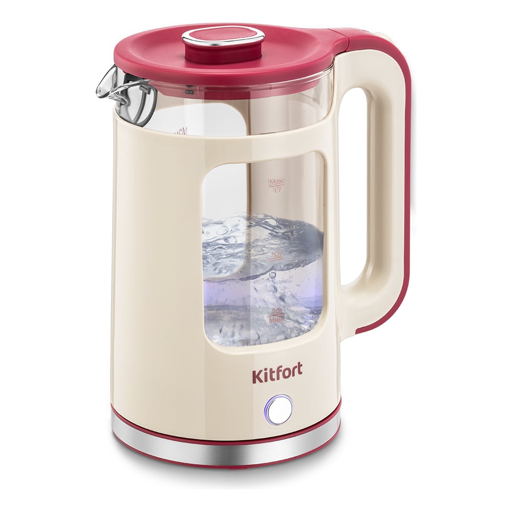 Изображение товара Электрический чайник KITFORT КТ-8711 1.7 л с защитой и поддержанием температуры