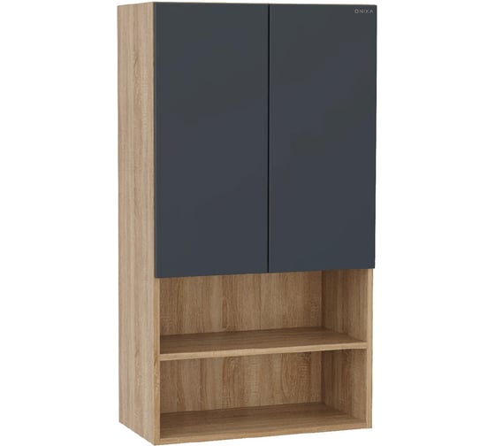 Изображение товара Шкаф Onika Маркус Нова 60 подвесной, серый/дуб сонома 306012