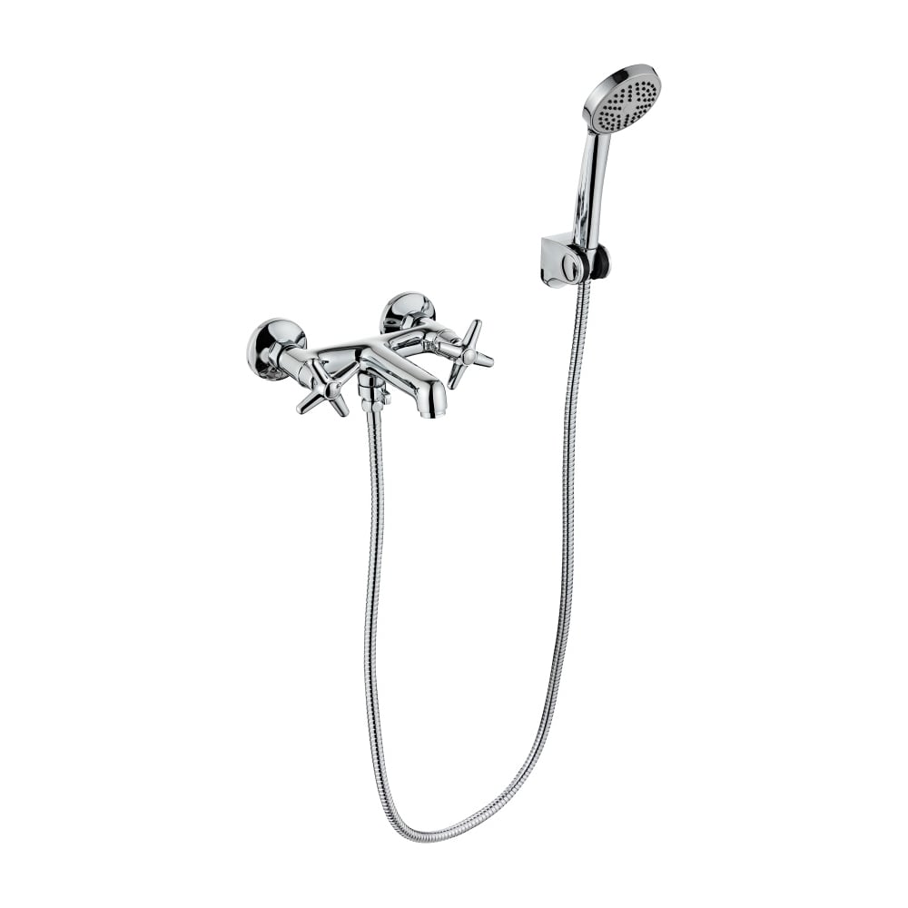 Изображение товара Современный двухрычажный смеситель для ванной ViEiR V220132 хромированное покрытие