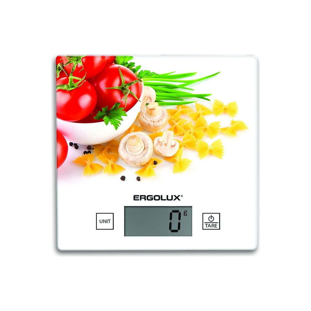 Изображение товара Кухонные весы ERGOLUX ELX-SK01-С36 до 5 кг настольные сенсорные